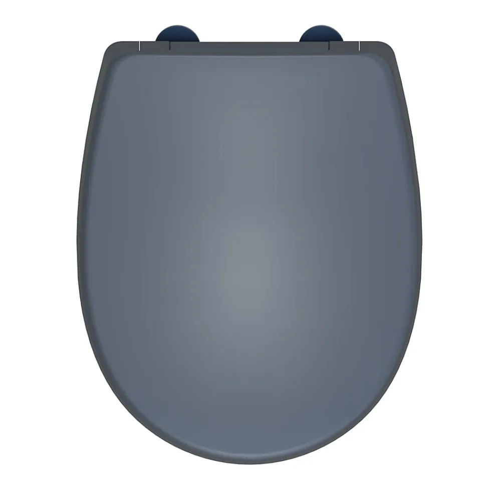 Bemis Abattant WC gris anthracite brillant Classic