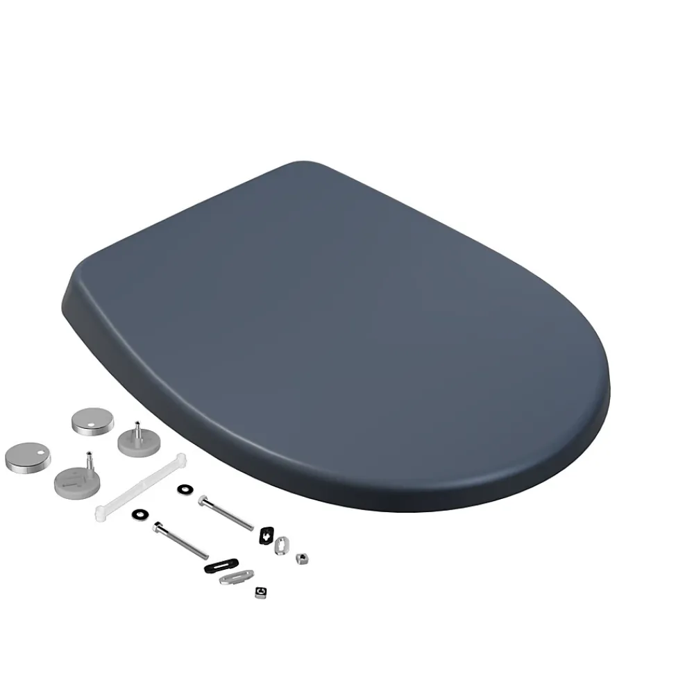 Bemis Abattant WC gris anthracite brillant Classic
