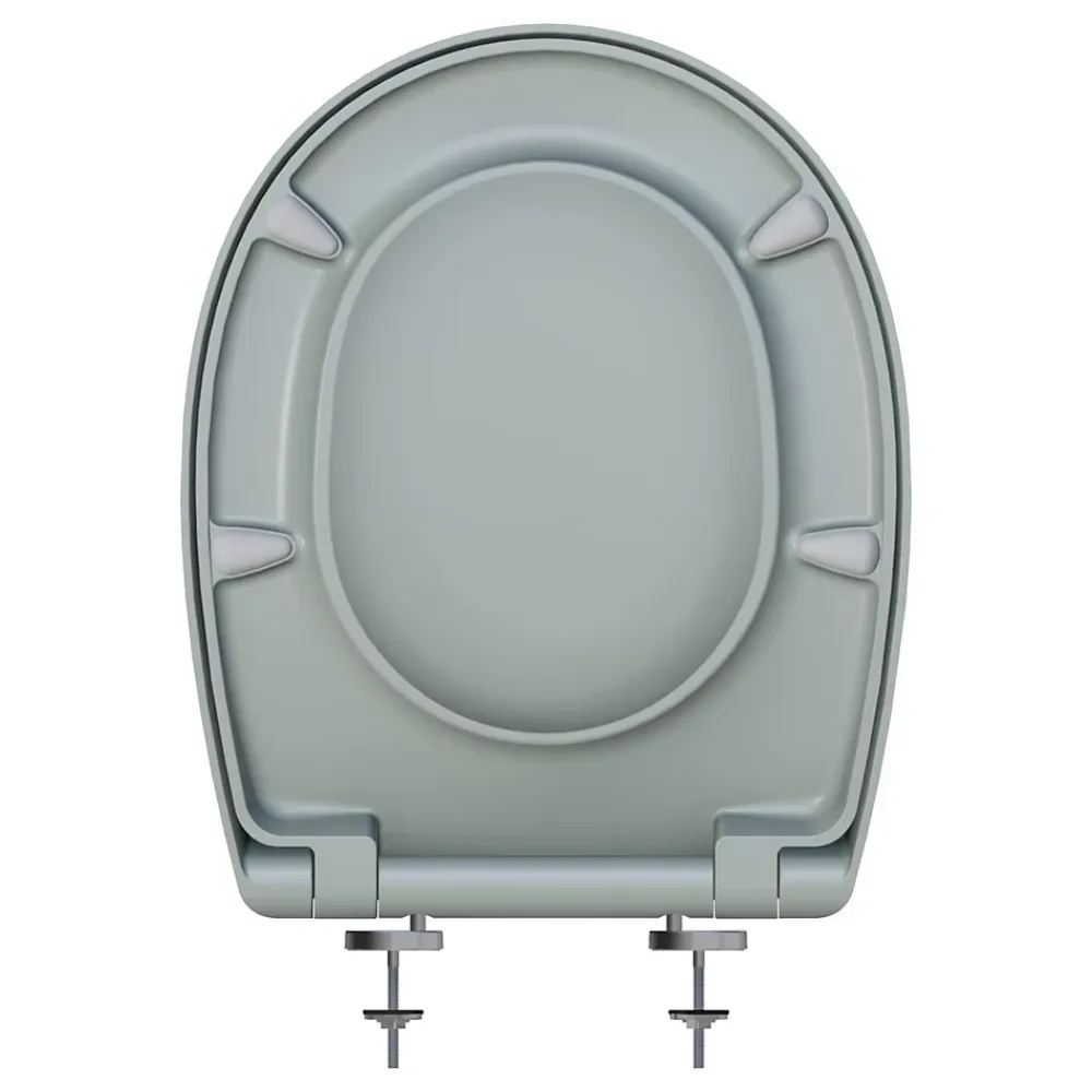 Abattant Wc|Bemis Abattant WC gris clair brillant Classic