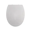 Abattant Wc|Spirella Abattant wc HARRY Gris Clair Charnière Zinc