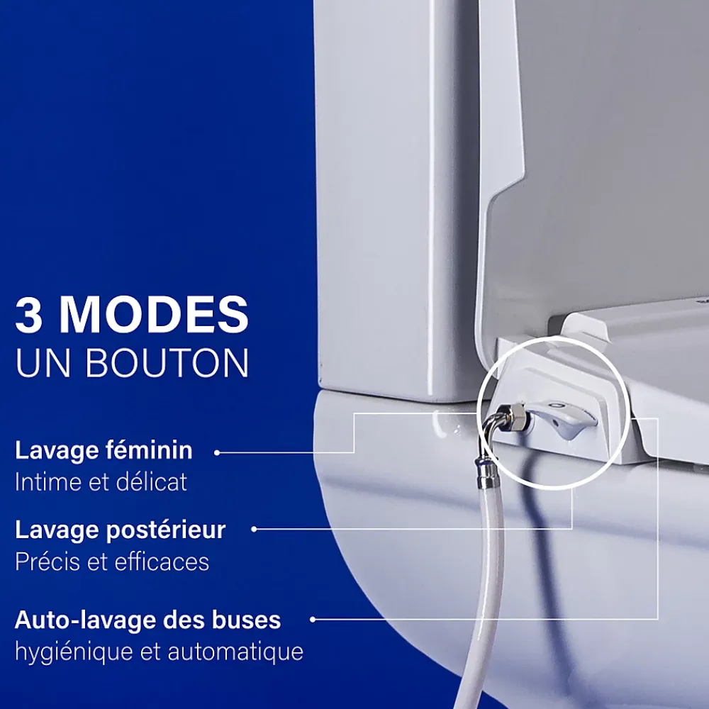 Wc Japonais|Boku Abattant WC Japonais (forme ovale) non électrique