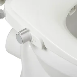 GoodHome Abattant WC japonais lavant avec frein de chute, blanc, Timok