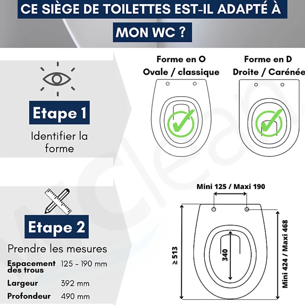 Planète Bain Abattant wc japonais lavant électronique
