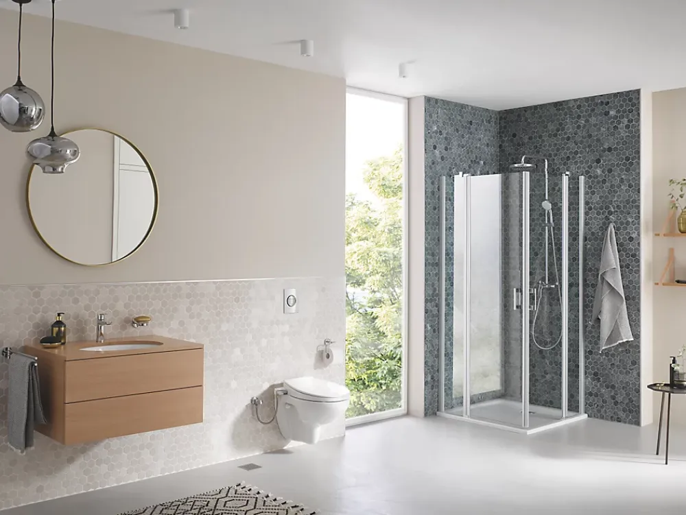 Wc Japonais|Grohe Abattant WC lavant Bau avec frein de chute blanc