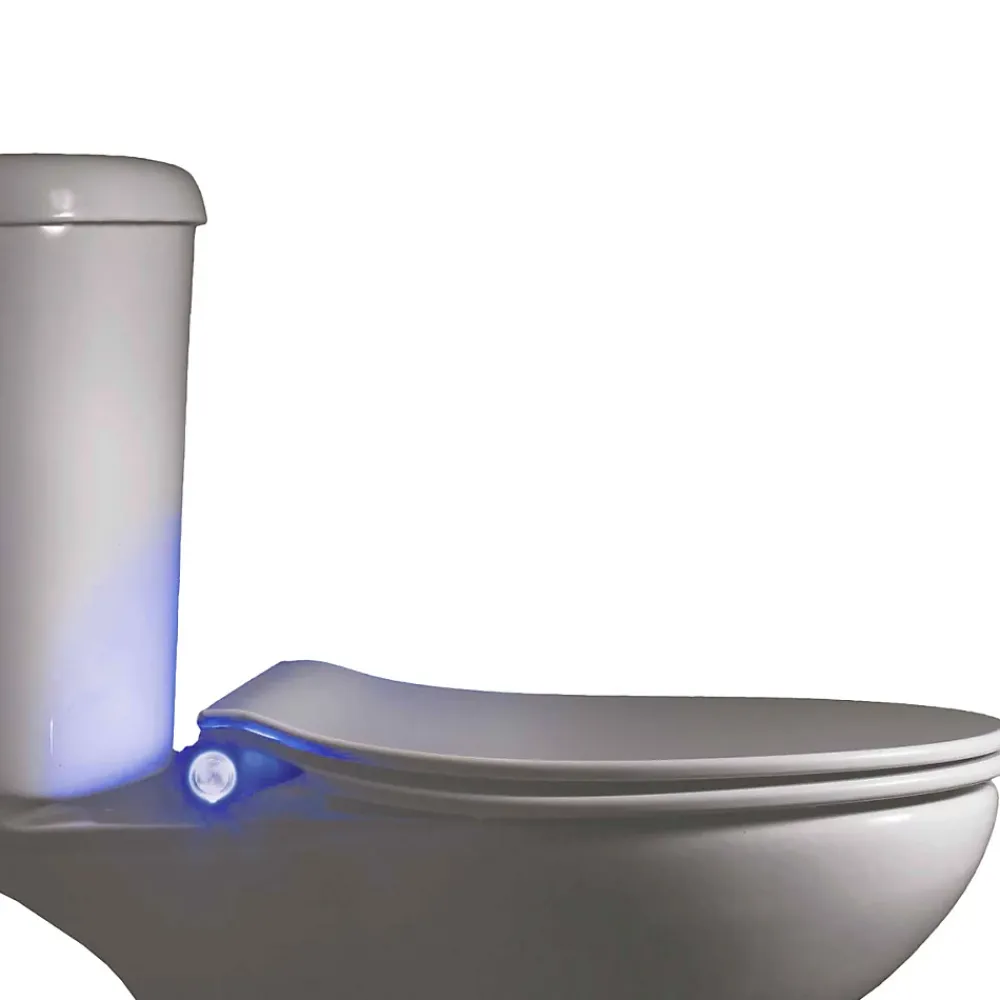 Abattant Wc|Guy Levasseur Abattant WC lumineux thermodur LED 45x37x6cm