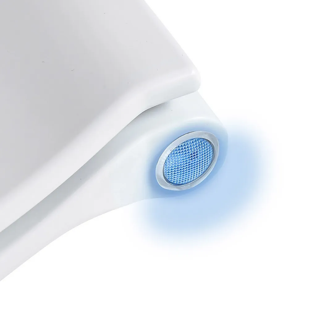 Abattant Wc|Guy Levasseur Abattant WC lumineux thermodur LED 45x37x6cm