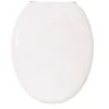 MSV Abattant Wc MDF Blanc - - Universel - Accessoires de salle de bain
