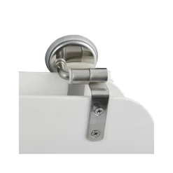 MSV Abattant Wc MDF Blanc - - Universel - Accessoires de salle de bain