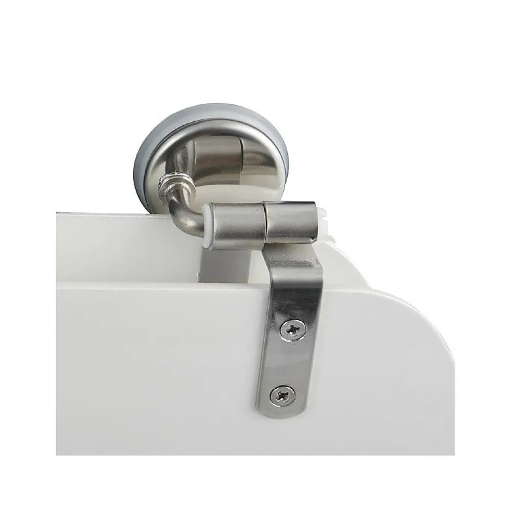 MSV Abattant Wc MDF Blanc - - Universel - Accessoires de salle de bain