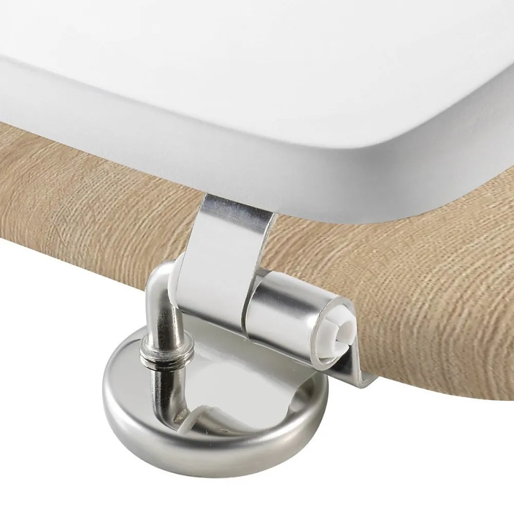 Abattant Wc|Douceur D'Intérieur Abattant WC MDF charnières métal HAVANE