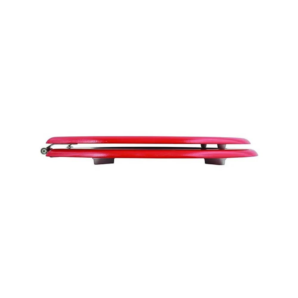 MSV Abattant wc MDF CLEO Rouge Charnières Inox