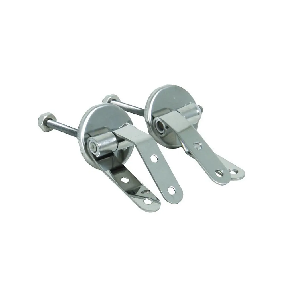MSV Abattant wc MDF CLEO Rouge Charnières Inox