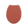 Abattant Wc|MSV Abattant wc MDF CLEO Terracotta mat Charnières en Inox