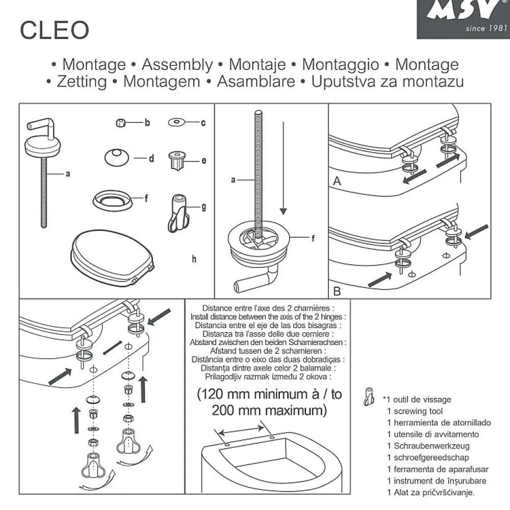 Abattant Wc|MSV Abattant wc MDF CLEO Vert Poudré Charnières en Inox