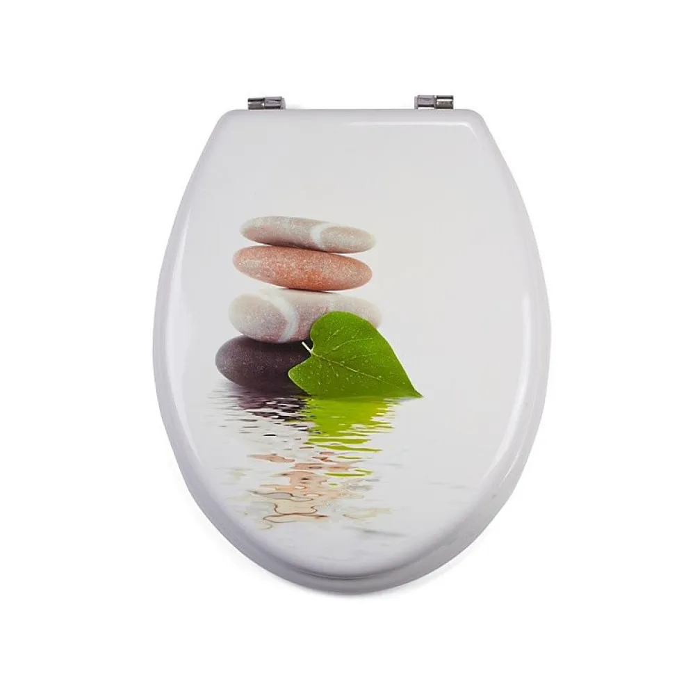 Abattant Wc|MSV Abattant WC MDF Lingga - - Universel - Blanc - 42,5x36,5x5cm