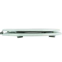 Abattant Wc|MSV Abattant WC MDF Lingga - - Universel - Blanc - 42,5x36,5x5cm