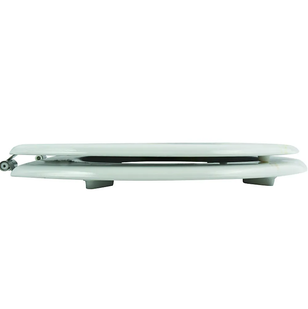 Abattant Wc|MSV Abattant WC MDF Lingga - - Universel - Blanc - 42,5x36,5x5cm