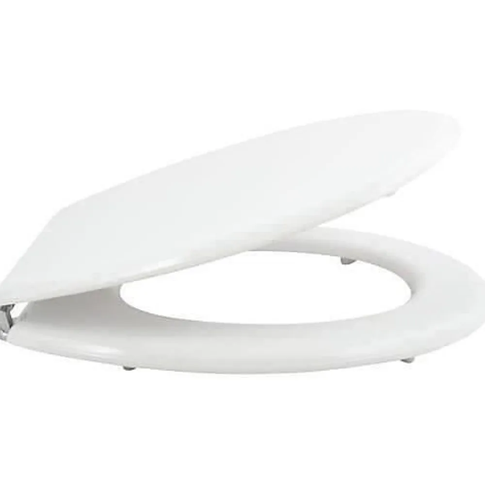 Abattant Wc|MSV Abattant WC - MDF - Charnières zinc - Blanc