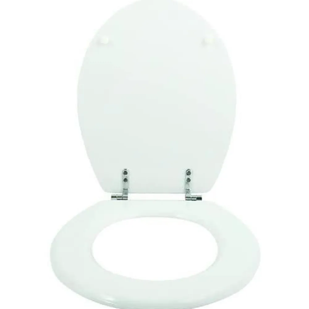 Abattant Wc|MSV Abattant WC - MDF - Charnières zinc - Blanc