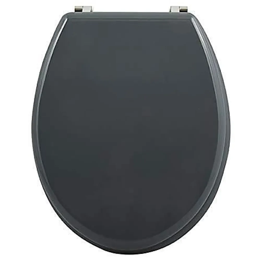 Abattant Wc|MSV Abattant WC - MDF - Charnières inox - Anthracite