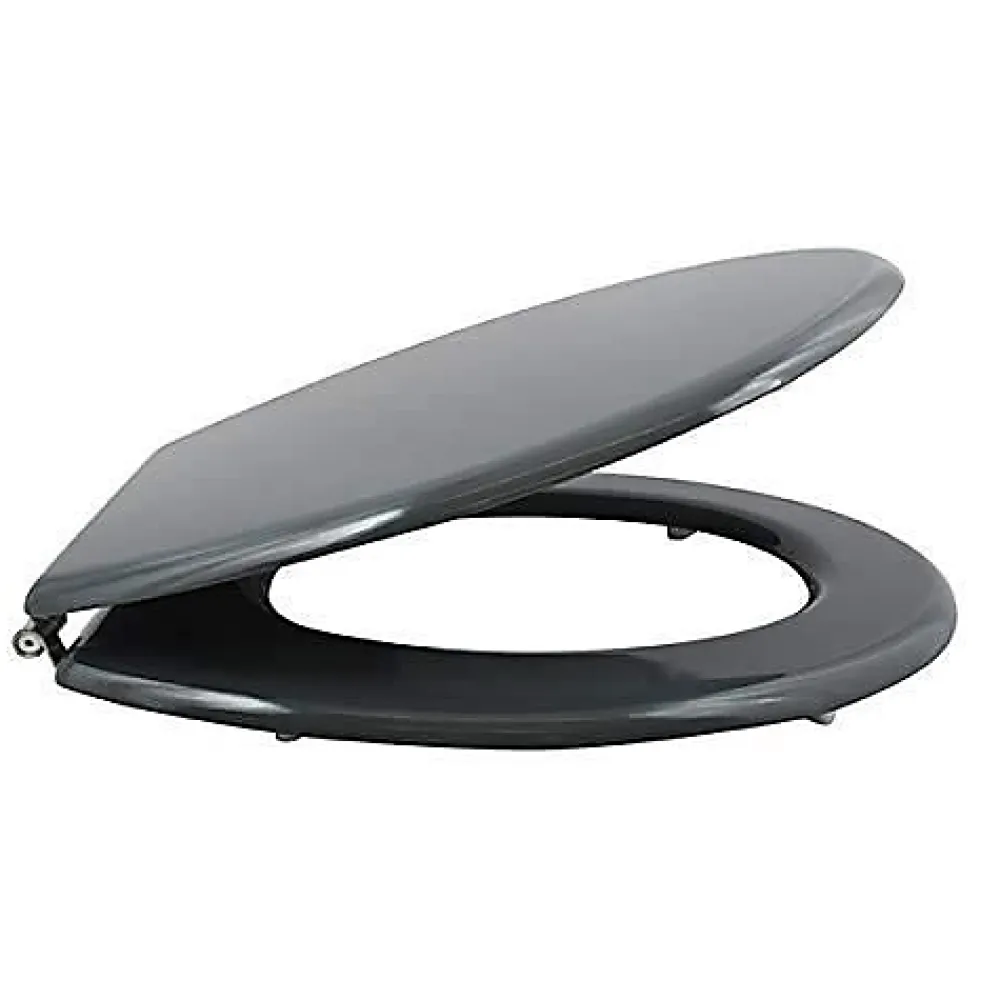 Abattant Wc|MSV Abattant WC - MDF - Charnières inox - Anthracite