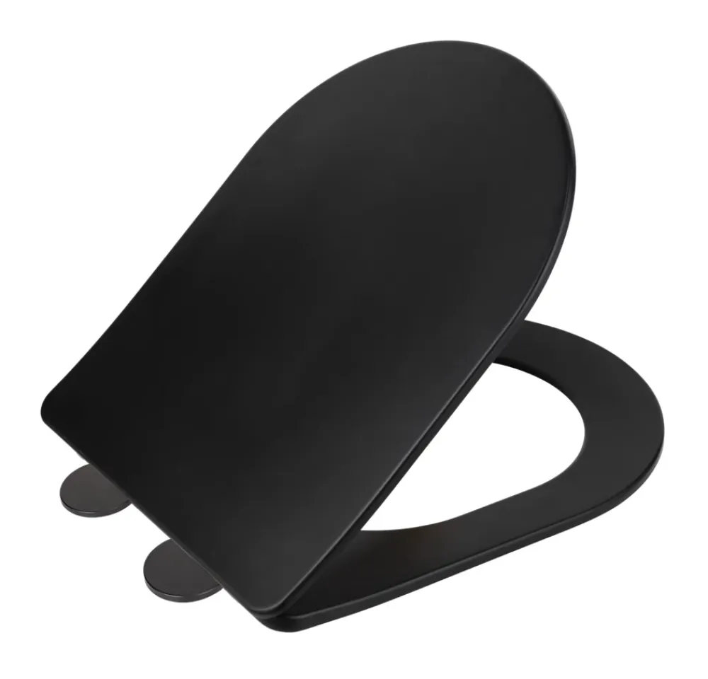 Abattant Wc|Wenko Abattant WC noir mat Thermodur Galati