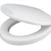 SFA Abattant WC PMR déclipsable blanc avec frein de chute, Sanifix