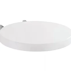 Sanindusa Abattant WC rond pour WC WCA blanc (non universel)