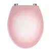 Abattant Wc|MSV Abattant wc Rose MDF Charniènres Inox