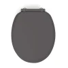 Abattant Wc|Gelco Design Abattant wc samba mdf carbone déclipsable soft close