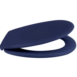 Spirella Abattant WC Neela bleu foncé mat
