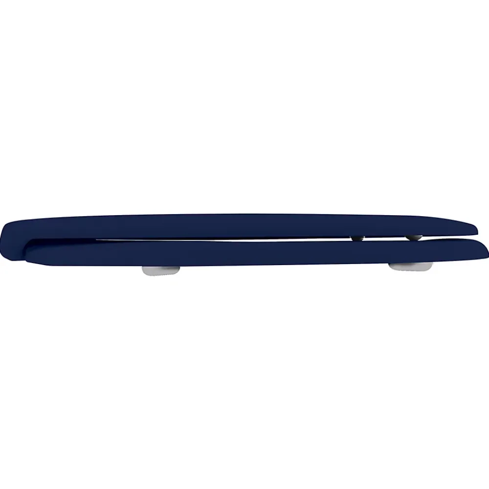 Spirella Abattant WC Neela bleu foncé mat