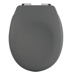 Abattant Wc|Spirella Abattant WC Neela en Duroplast coloris gris mat