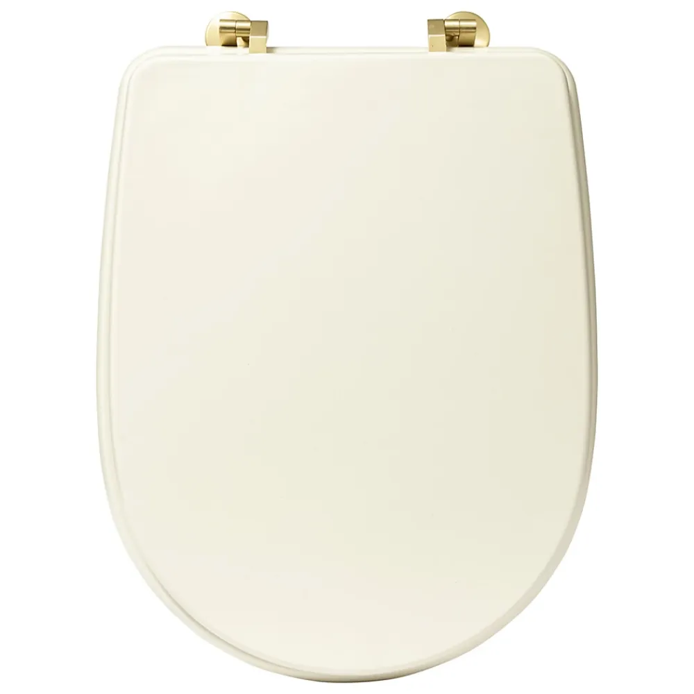 5Five Abattant WC standard coloris ivoire, Duo