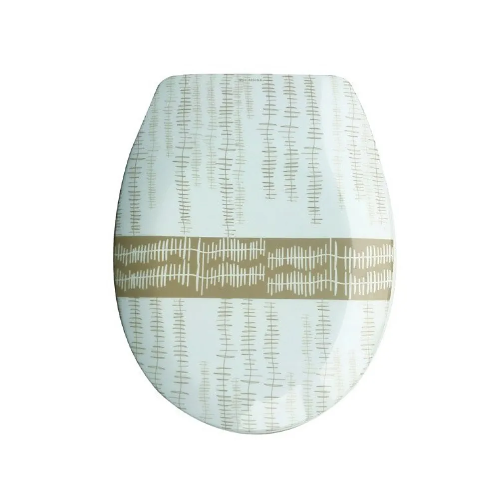 Abattant Wc|MSV Abattant wc Thermo Dur ONS Beige Charnières PS
