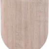 Olfa Abattant wood slim avec descente assistée - Effet bois naturel (47x36.5 cm - Beige)