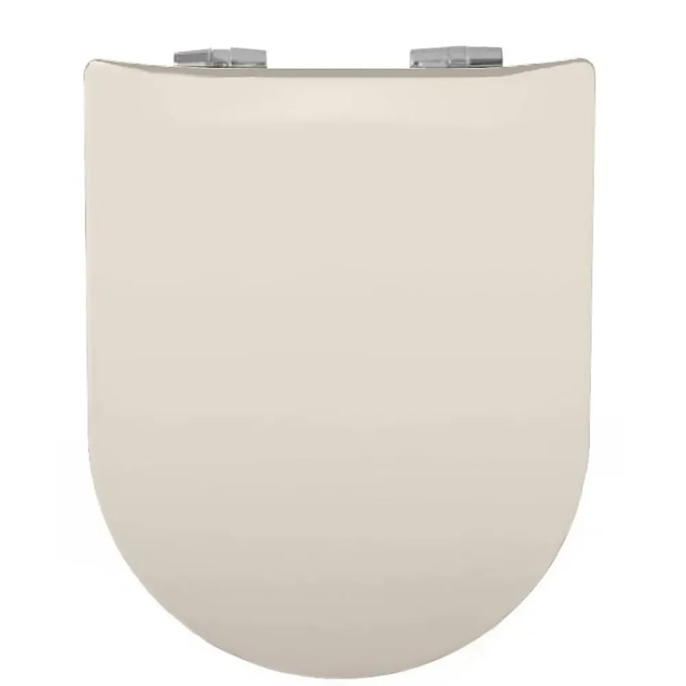 Olfa Abattant wood slim déclipsable uni (36.5x48 cm - Crème)