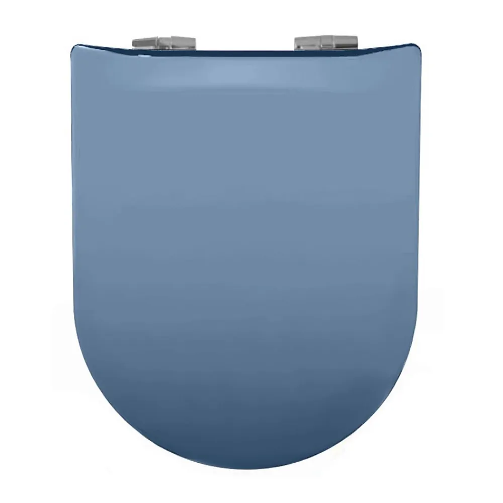 Olfa Abattant wood slim déclipsable uni (36.5x48 cm - Bleu azur)