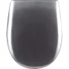 Olfa Abattant wood slim déclipsable - Effet métal précieux (48x36.5 cm - Gris anthracite)