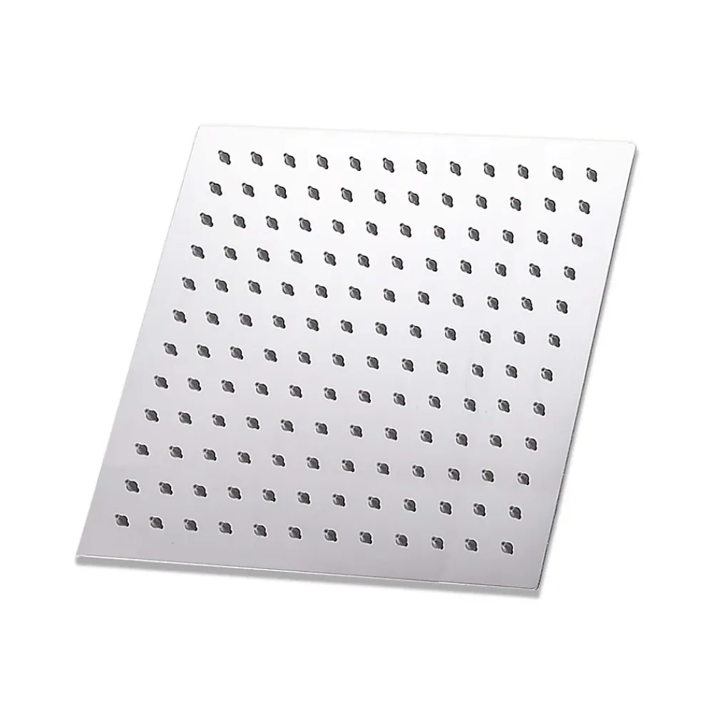 AICA Sanitaire AICA colonne de douche thermostatique avec pomme de douche 10", hauteur réglable 76-118 cm