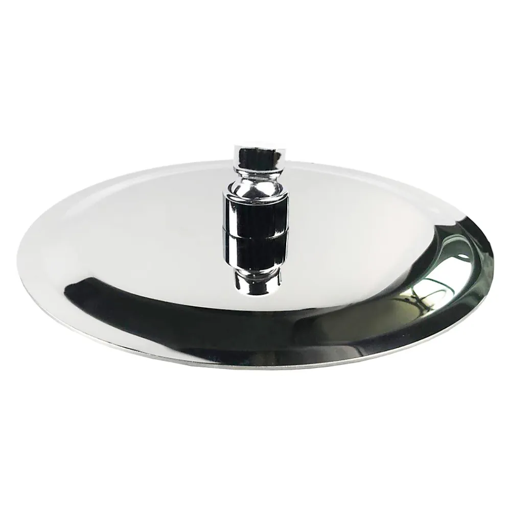 AICA Sanitaire AICA Colonne de douche thermostatique chromée, avec douche de tête ronde et douchette à main réglable en plusieurs modes