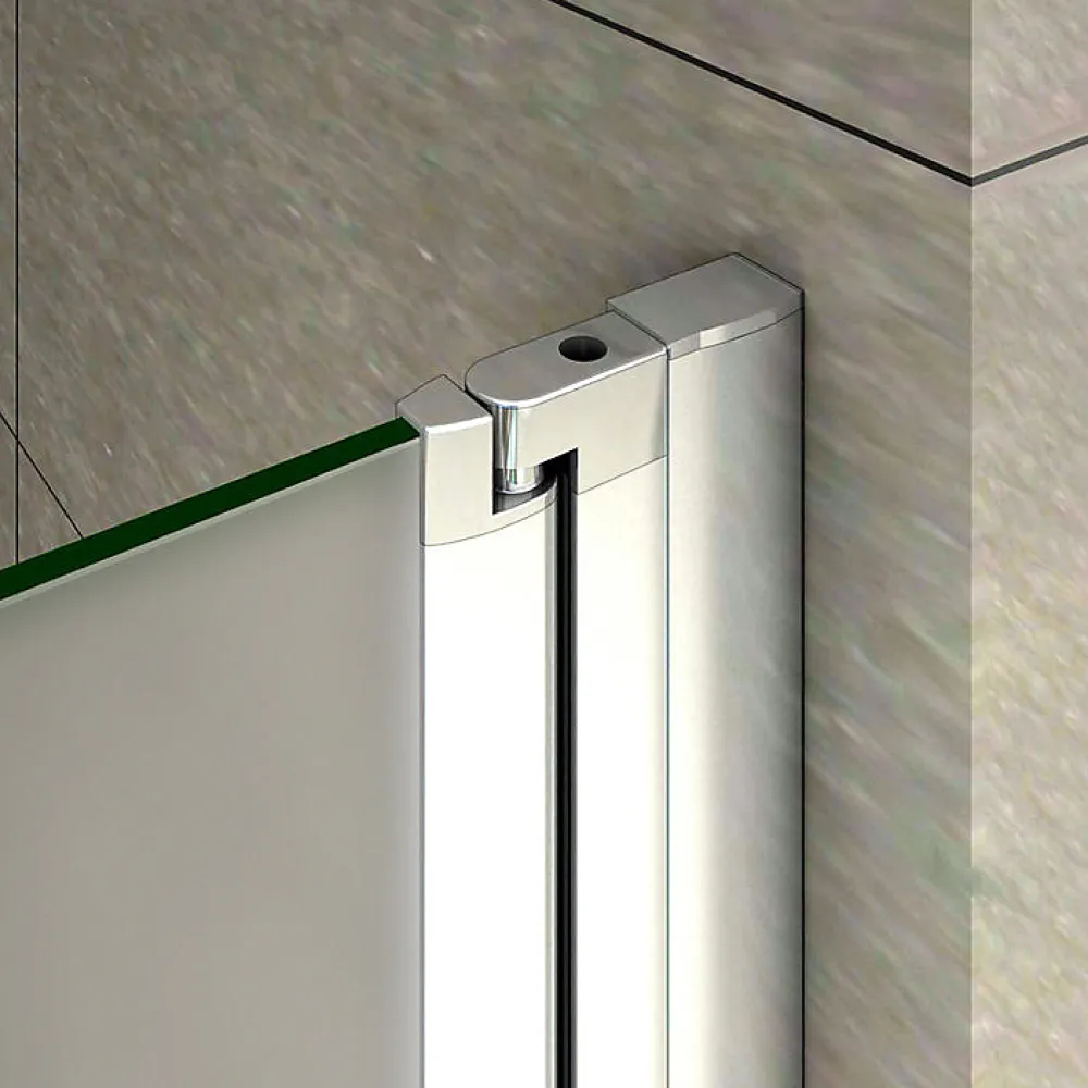 Porte De Douche|AICA Sanitaire Aica Porte De Douche 80x185cm Porte Battante Verre Satiné Et Anticalcaire Porte Battante En Niche