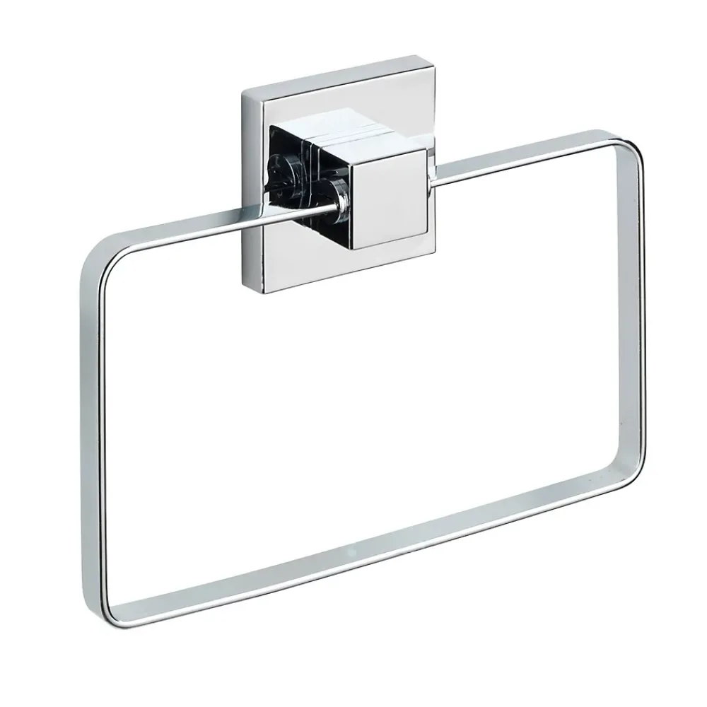 Wenko Anneau porte-serviettes en acier inox Quadro
