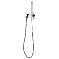 Pommeau De Douche, Flexible Et Barre De Douche|Bernstein Applique murale avec support de douche CZT050B - y compris douchette à main et flexible