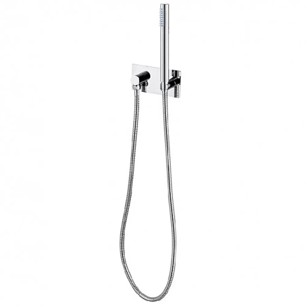 Pommeau De Douche, Flexible Et Barre De Douche|Bernstein Applique murale avec support de douche CZT050B - y compris douchette à main et flexible
