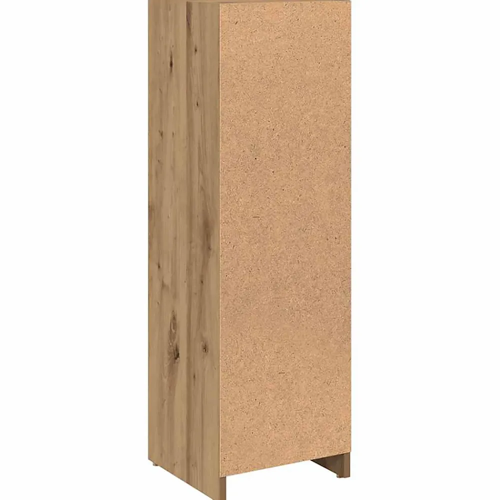Vidaxl Armoire de bain chêne artisanal 30x30x95 cm bois d'ingénierie