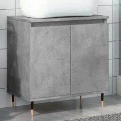 Meuble Wc|Vidaxl Armoire de bain gris béton 58x33x60 cm bois d'ingénierie