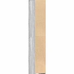Vidaxl Armoire de bain Sonoma gris 30x30x183,5 cm Bois d'ingénierie