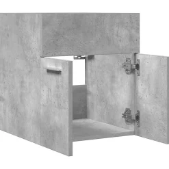 Meuble Wc|Vidaxl Armoire de lavabo de salle de bain gris béton 41x38,5x46 cm