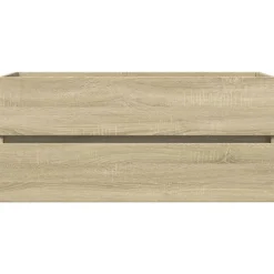 Vidaxl Armoire de lavabo de salle de bain chêne sonoma 100x38,5x45 cm
